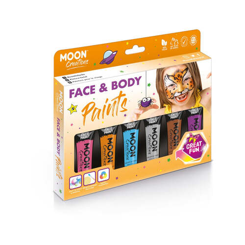 Moon Creations Face & Body Paint Adventure Boxset