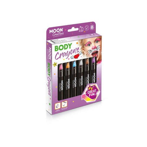 Moon Creations Body Crayons Assorted