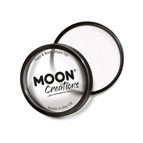 Moon Creations Pro Face Paint Cake Pot White