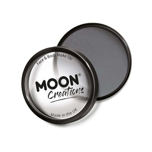 Moon Creations Pro Face Paint Cake Pot Dark Grey