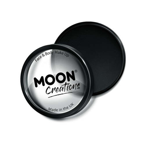 Moon Creations Pro Face Paint Cake Pot Black