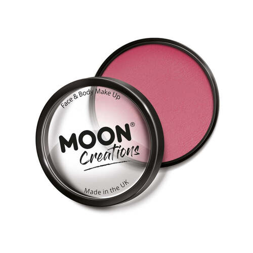 Moon Creations Pro Face Paint Cake Pot Bright Pink