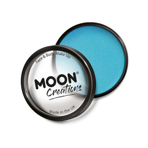 Moon Creations Pro Face Paint Cake Pot Aqua