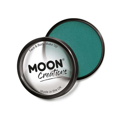 Moon Creations Pro Face Paint Cake Pot Teal