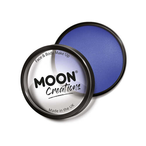 Moon Creations Pro Face Paint Cake Pot Royal Blue