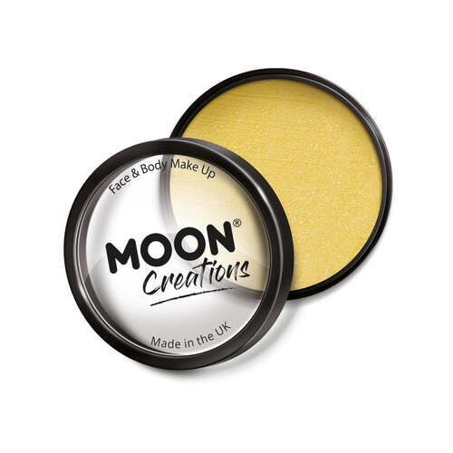 Moon Creations Pro Face Paint Cake Pot Golden Sand