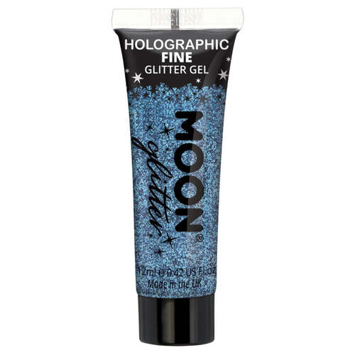 Moon Glitter Holographic Fine Glitter Gel Blue