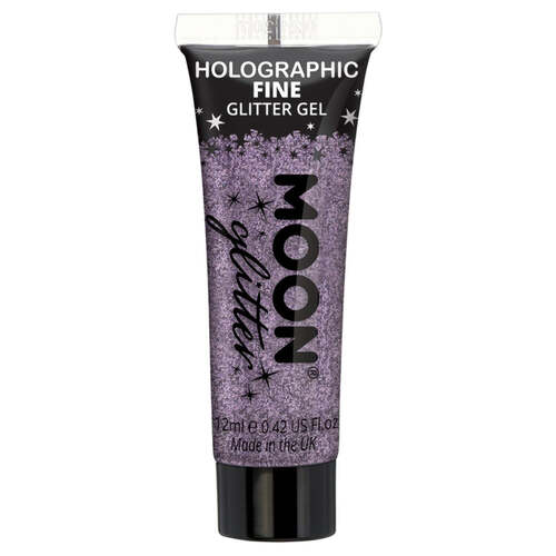 Moon Glitter Holographic Fine Glitter Gel Purple