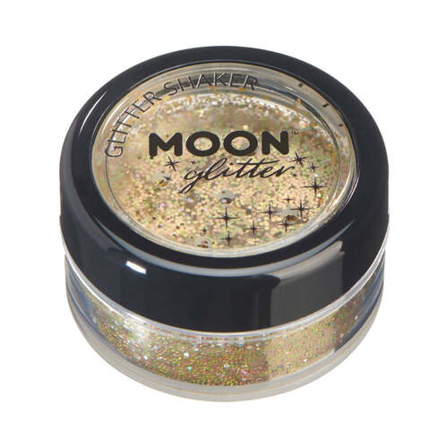 Moon Glitter Holographic Glitter Shakers Gold