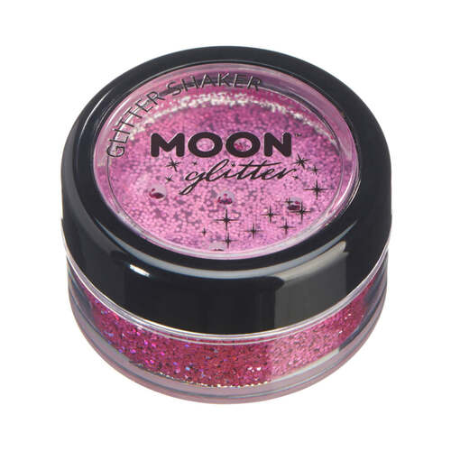 Moon Glitter Holographic Glitter Shakers Pink