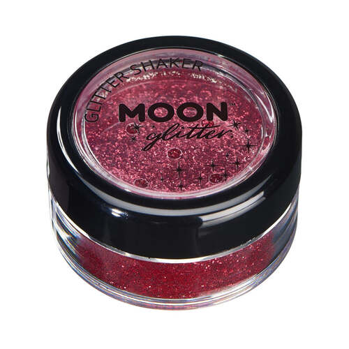 Moon Glitter Classic Fine Glitter Shakers Red