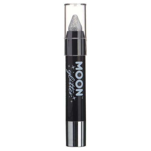 Moon Glitter Holographic Body Crayons Silver