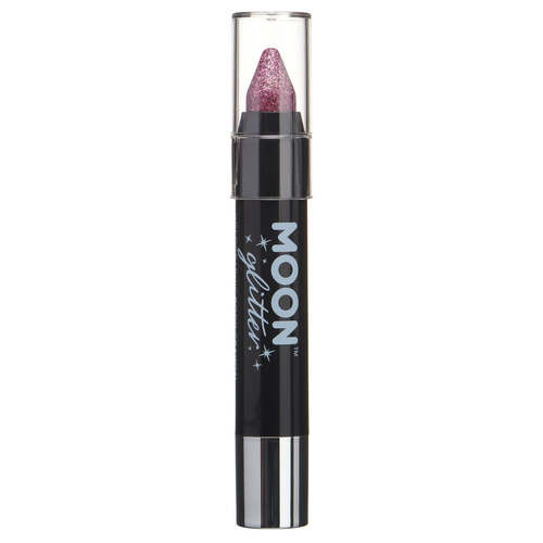 Moon Glitter Holographic Body Crayons Pink