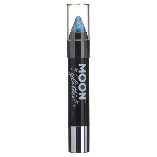 Moon Glitter Holographic Body Crayons Blue