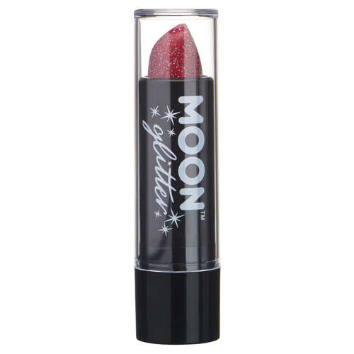 Moon Glitter Holographic Glitter Lipstick Red