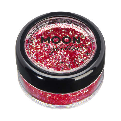 Moon Glitter Iridescent Glitter Shakers Cherry