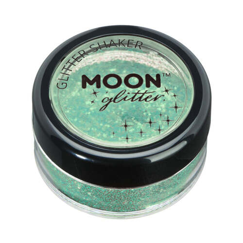 Moon Glitter Iridescent Glitter Shakers Green