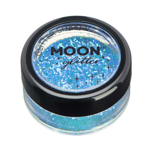 Moon Glitter Iridescent Glitter Shakers Blue