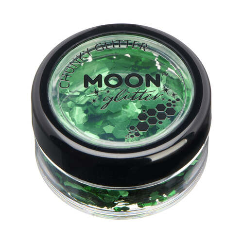 Moon Glitter Classic Chunky Glitter Green