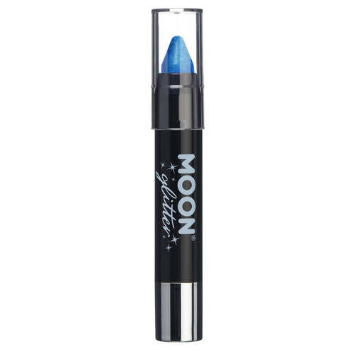 Moon Glitter Iridescent Body Crayons Blue