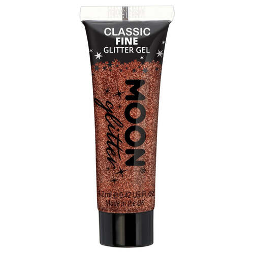 Moon Glitter Classic Fine Glitter Gel Copper Bronze