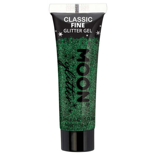 Moon Glitter Classic Fine Glitter Gel Green