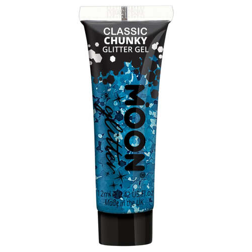 Moon Glitter Classic Chunky Glitter Gel Blue