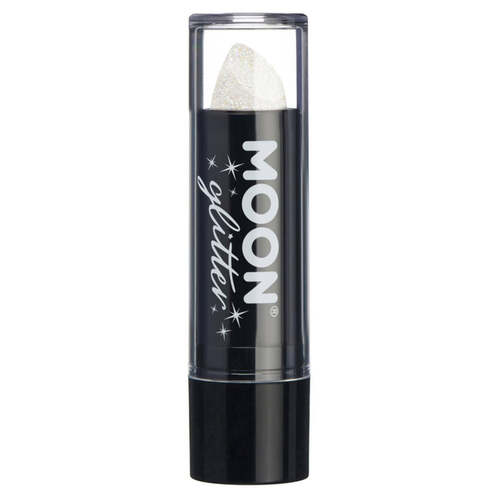 Moon Glitter Iridescent Glitter Lipstick White