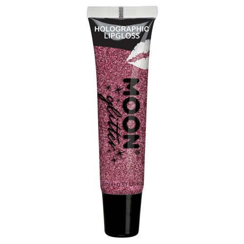 Moon Glitter Holographic Glitter Lipgloss Pink