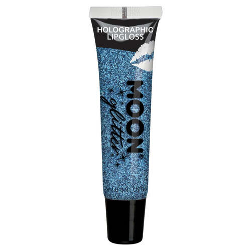 Moon Glitter Holographic Glitter Lipgloss Blue