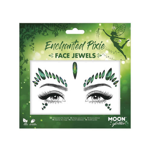 Moon Glitter Face Jewels Enchanted Pixie