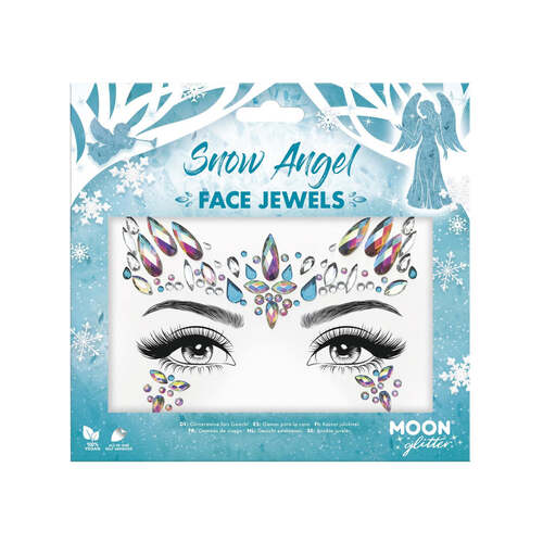 Moon Glitter Face Jewels Snow Angel