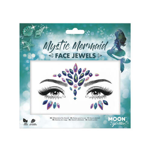 Moon Glitter Face Jewels Mystic Mermaid