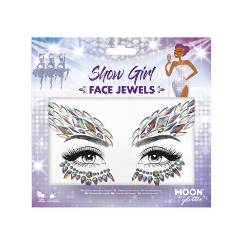 Moon Glitter Face Jewels Show Girl