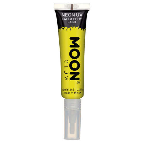 Moon Glow Intense Neon UV Face Paint Yellow