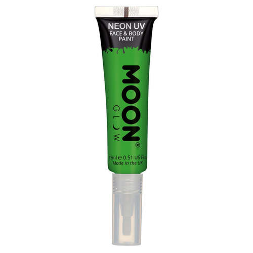 Moon Glow Intense Neon UV Face Paint Green