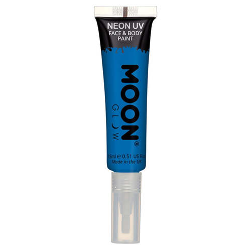 Moon Glow Intense Neon UV Face Paint Blue