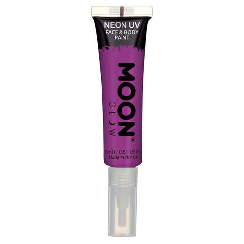 Moon Glow Intense Neon UV Face Paint Purple