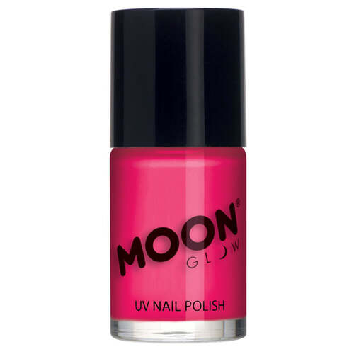 Moon Glow Intense Neon UV Nail Polish Pink