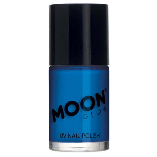 Moon Glow Intense Neon UV Nail Polish Blue