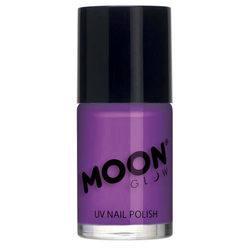 Moon Glow Intense Neon UV Nail Polish Purple