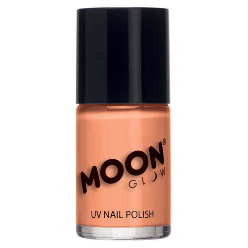 Moon Glow Pastel Neon UV Nail Polish Orange