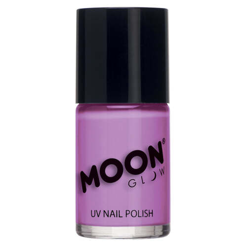 Moon Glow Pastel Neon UV Nail Polish Lilac