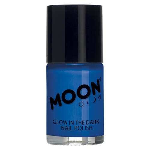 Moon Glow Glow in the Dark Nail Polish Blue