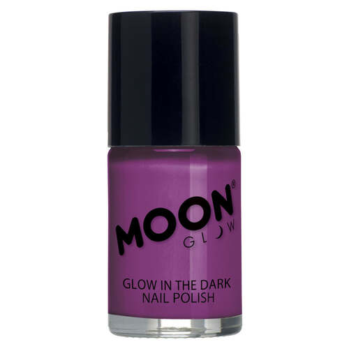 Moon Glow Glow in the Dark Nail Polish Purple