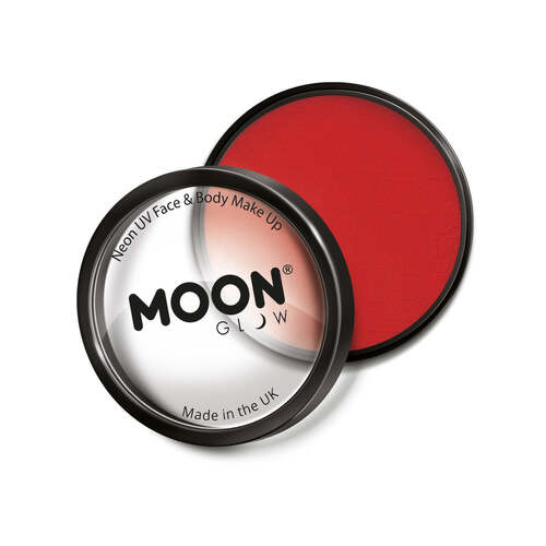 Moon Glow Pro Intense Neon UV Cake Pot Red