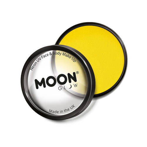 Moon Glow Pro Intense Neon UV Cake Pot Yellow