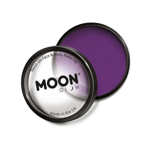  Moon Glow Pro Intense Neon UV Cake Pot Purple