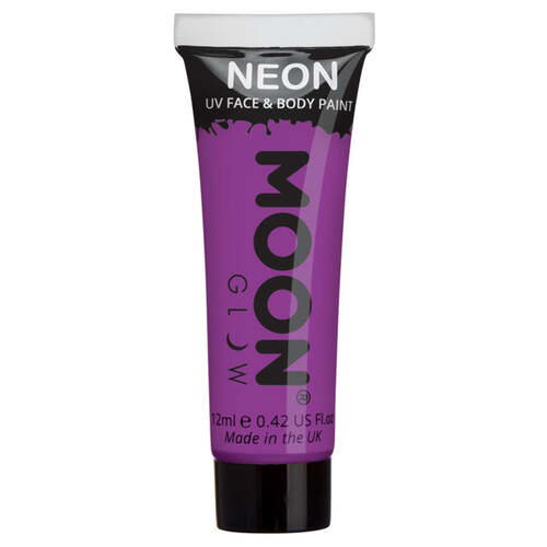 Moon Glow Intense Neon UV Face Paint Purple