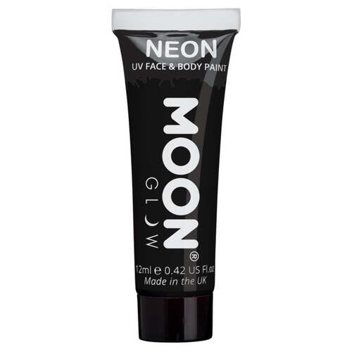 Moon Glow Neon UV Face Paint Pastel Black